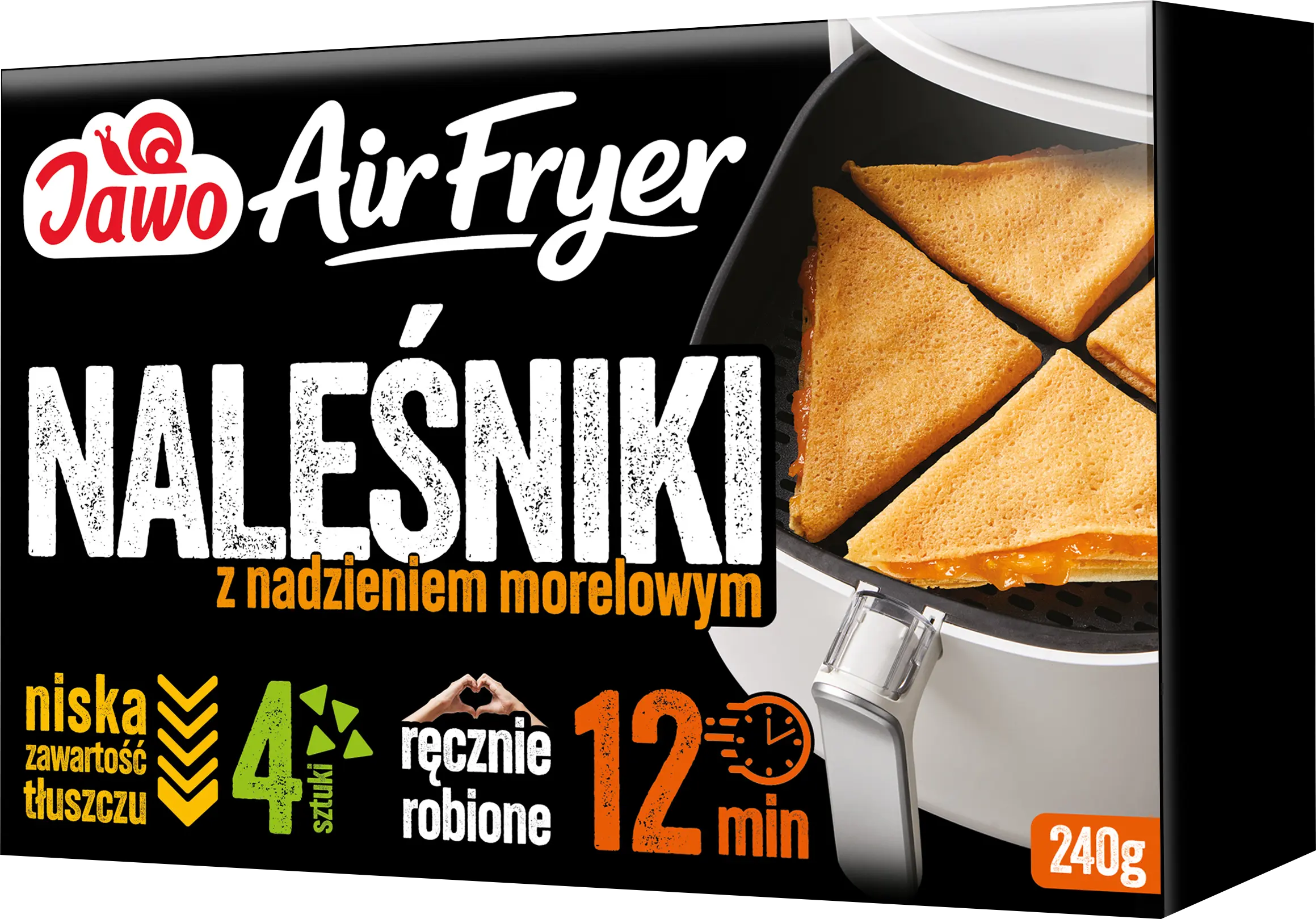 jawo naleśniki z nadzieniem morelowym air fryer