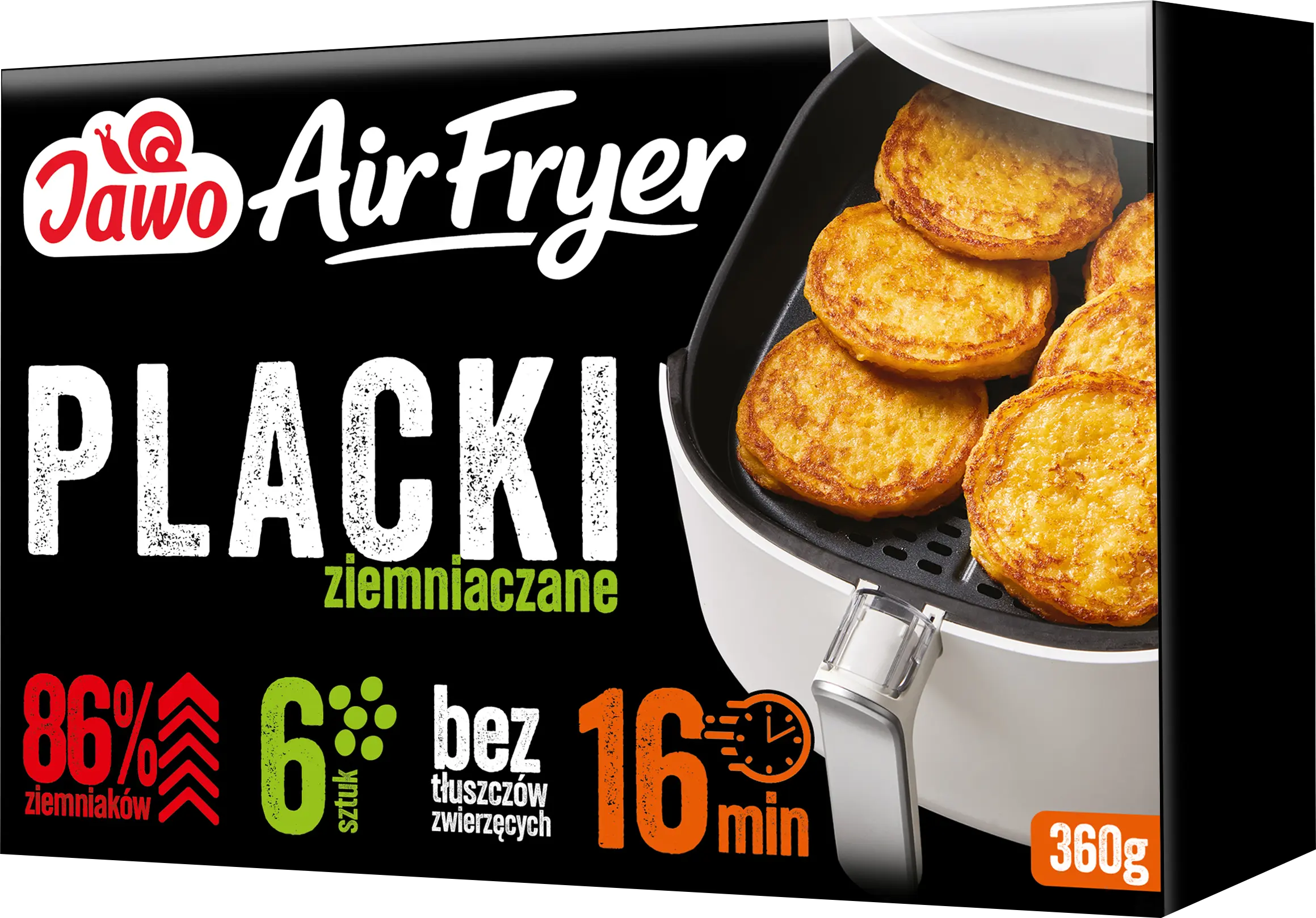 jawo mrożone placki ziemniaczane air fryer