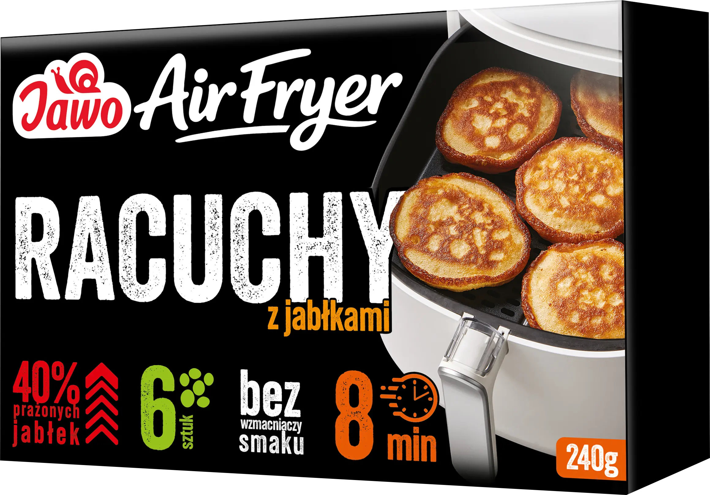 jawo mrożone racuchy z jabłkami air fryer