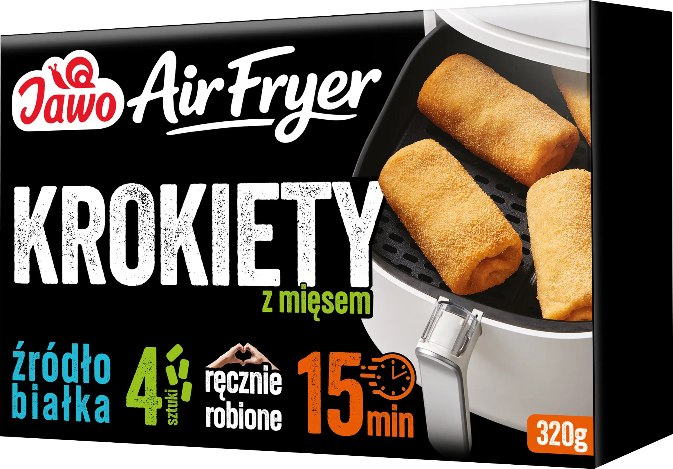 Mrożone Krokiety z mięsem do Air Fryera Jawo