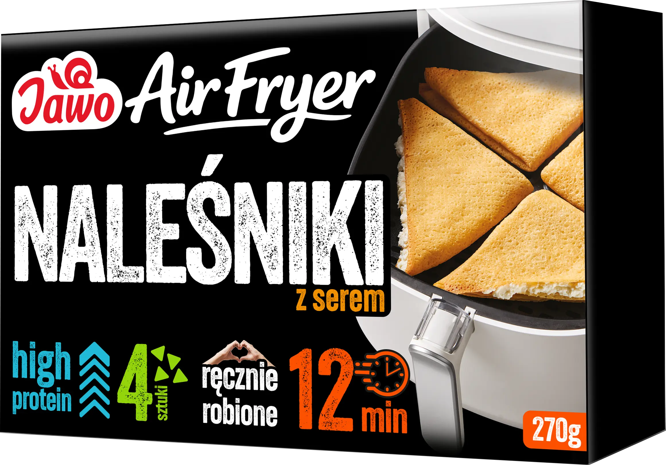 Mrożone naleśniki z serem Jawo air frayer